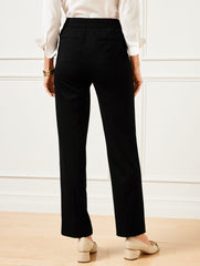 LUXE PONTE STRAIGHT LEG PANTS | Talbots for sale