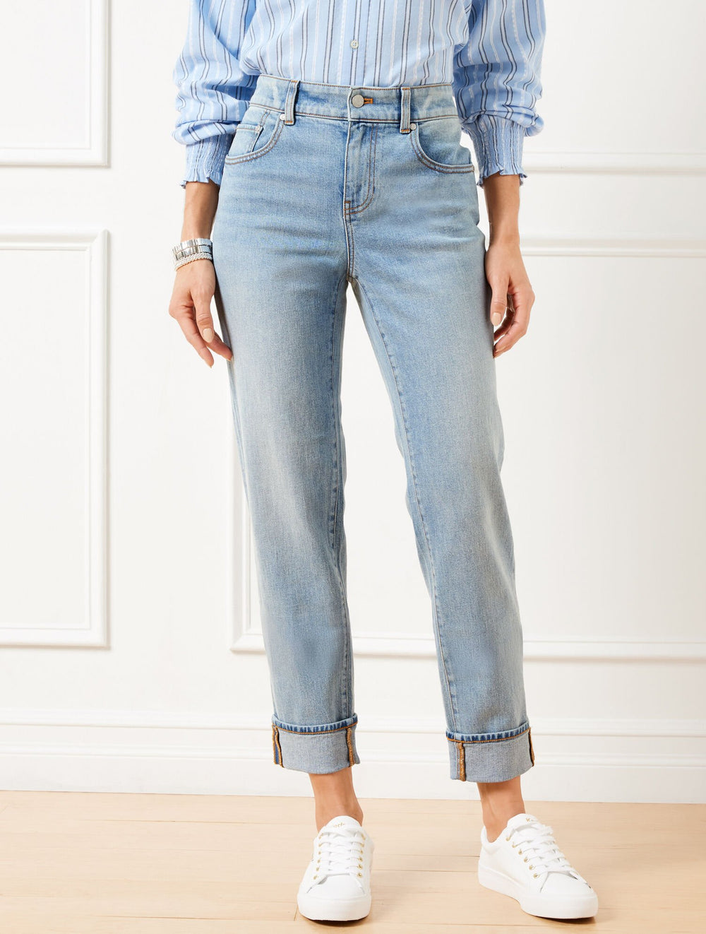EVERYDAY RELAXED JEANS - CANARSIE WASH | Talbots for sale