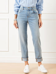 EVERYDAY RELAXED JEANS - CANARSIE WASH | Talbots for sale