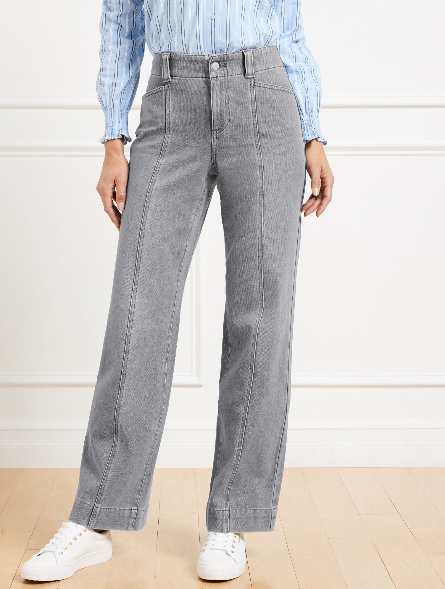 CLASSIC JEAN TROUSERS - STERLING WASH | Talbots online