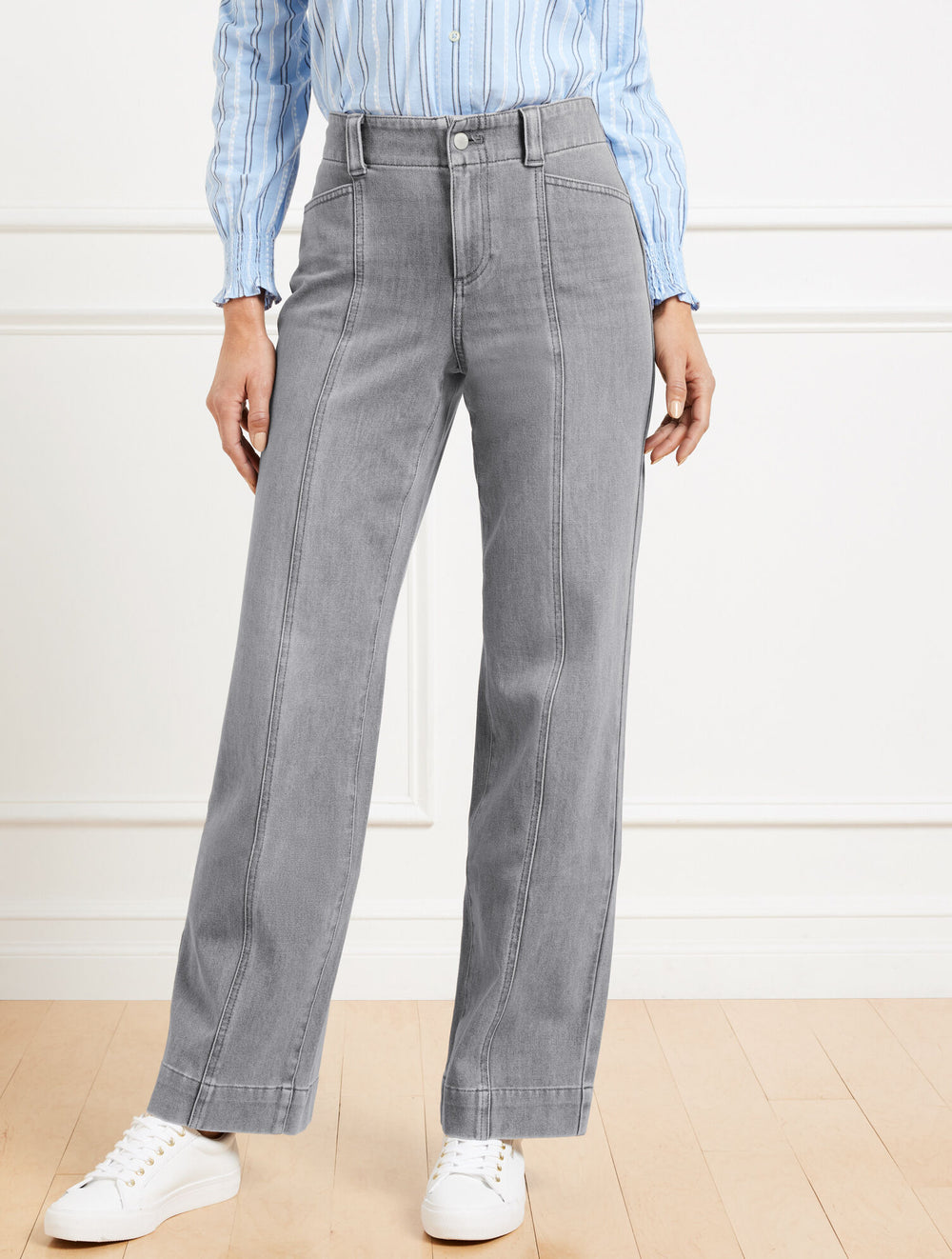 CLASSIC JEAN TROUSERS - STERLING WASH | Talbots online