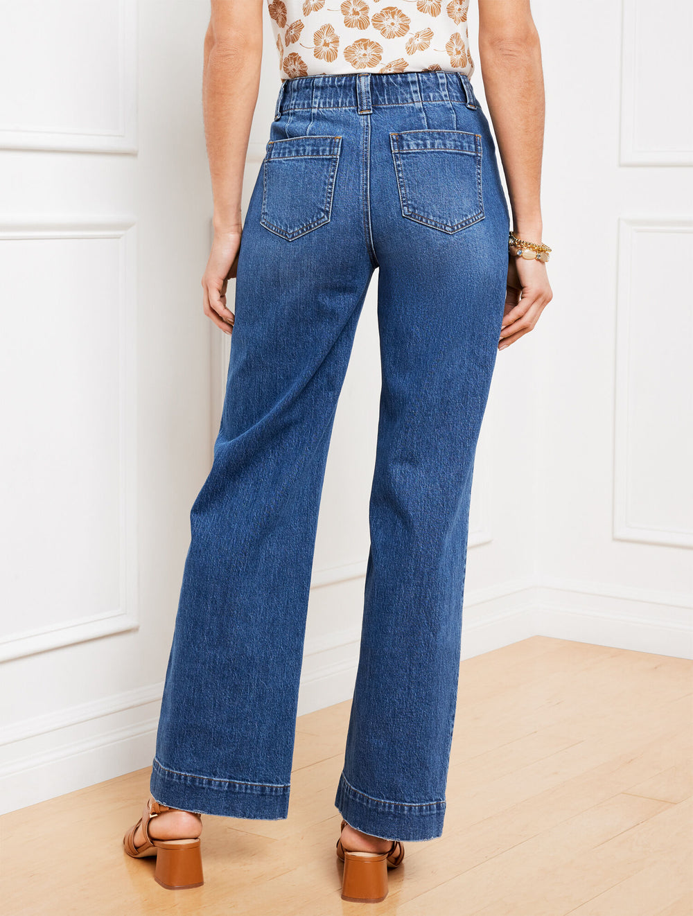 CLASSIC TROUSER JEANS - KINNEY WASH | Talbots on sale