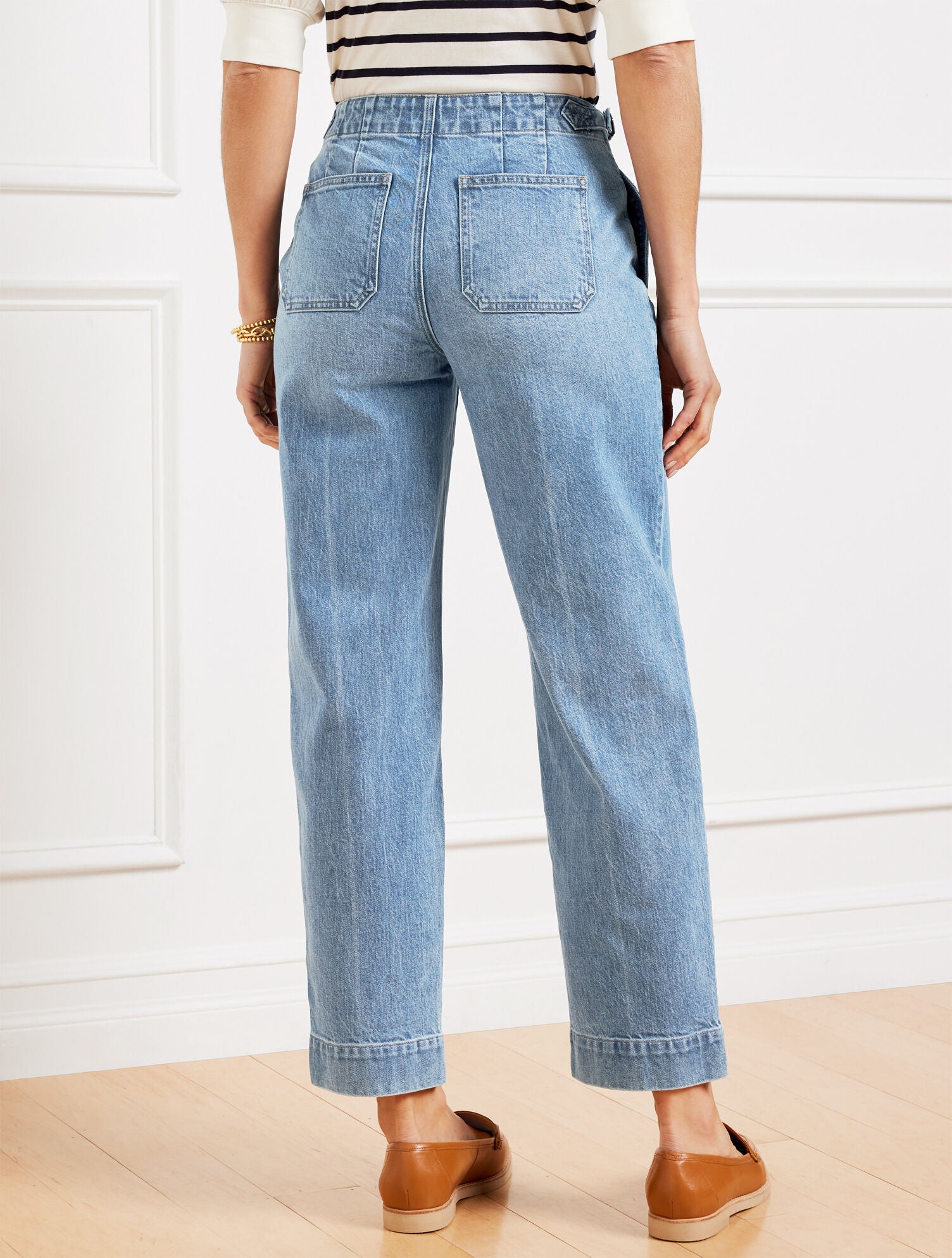 STRAIGHT ANKLE JEANS - BLAIRE WASH | Talbots sale