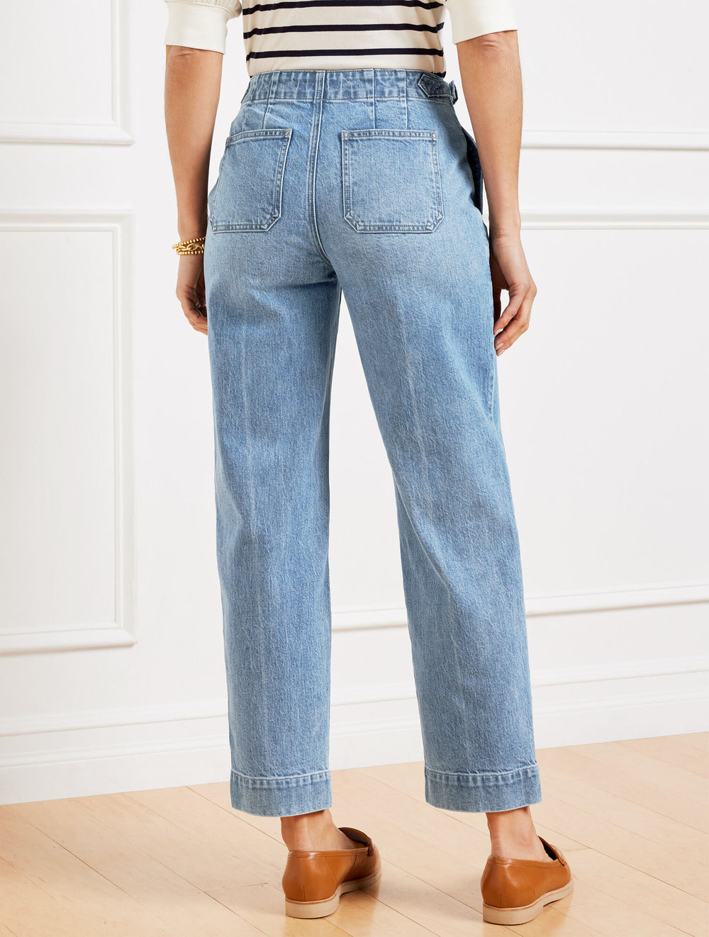 STRAIGHT ANKLE JEANS - BLAIRE WASH | Talbots sale
