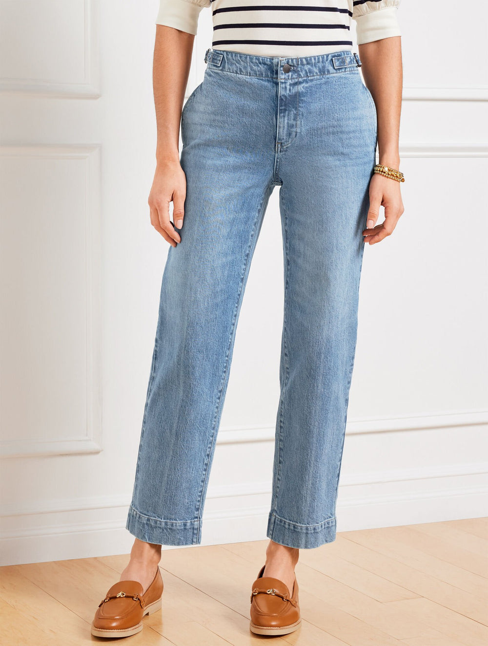 STRAIGHT ANKLE JEANS - BLAIRE WASH | Talbots sale