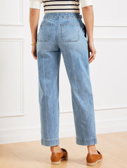 STRAIGHT ANKLE JEANS - BLAIRE WASH | Talbots sale