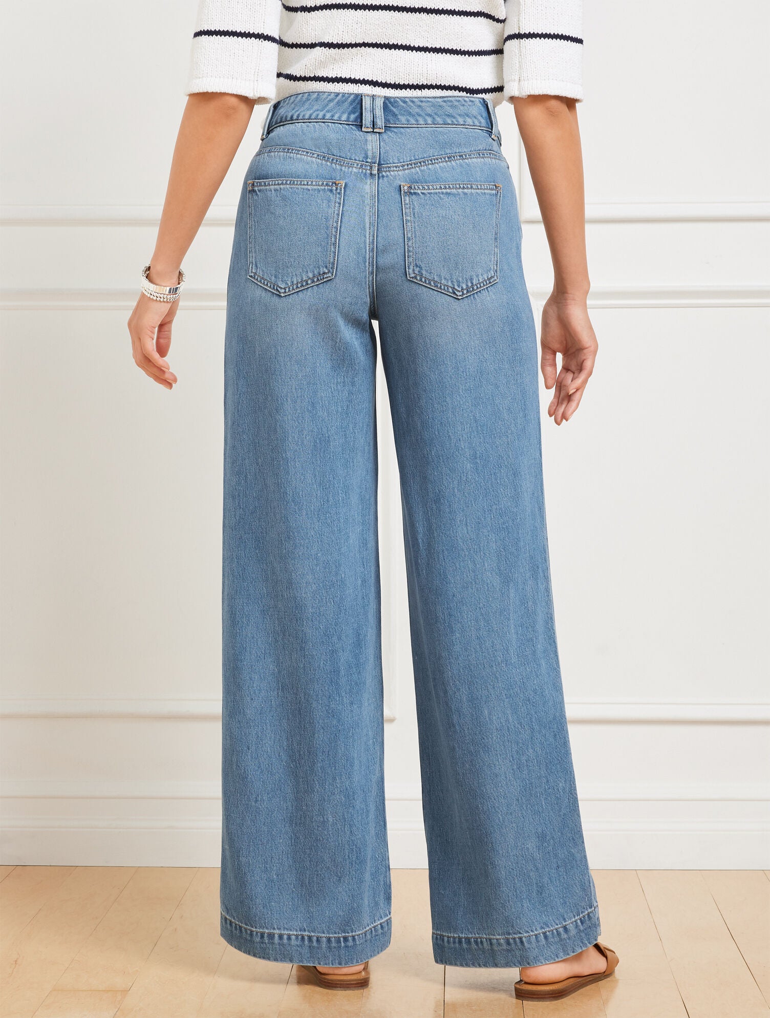 CLASSIC JEAN TROUSERS - PROSPECT WASH | Talbots for sale