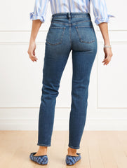 SLIM ANKLE JEANS - CHARLIE WASH - CURVY FIT | Talbots online