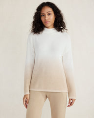 DIP-DYED ORGANIC COTTON ROLLNECK SWEATER | Talbots outlet