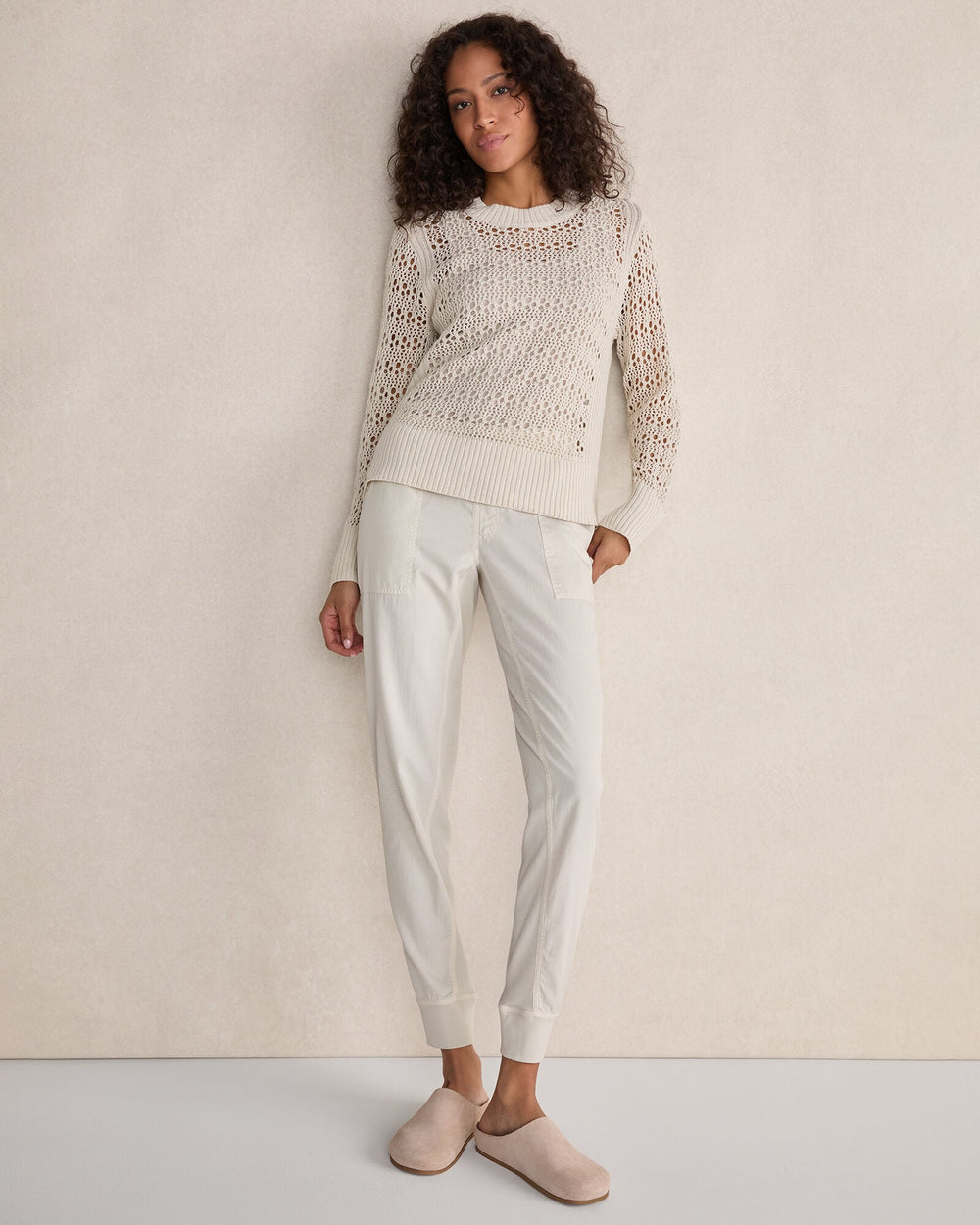 THE EFFORTLESS TWILL JOGGER | Talbots online