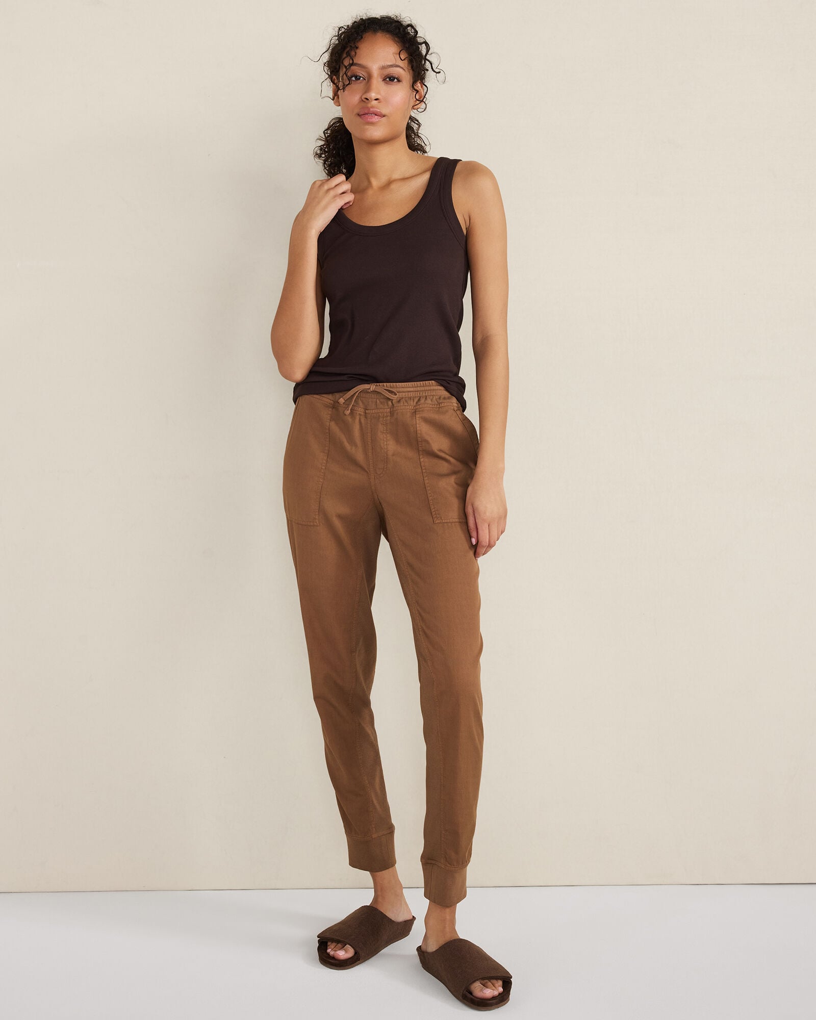 THE EFFORTLESS TWILL JOGGER | Talbots for sale