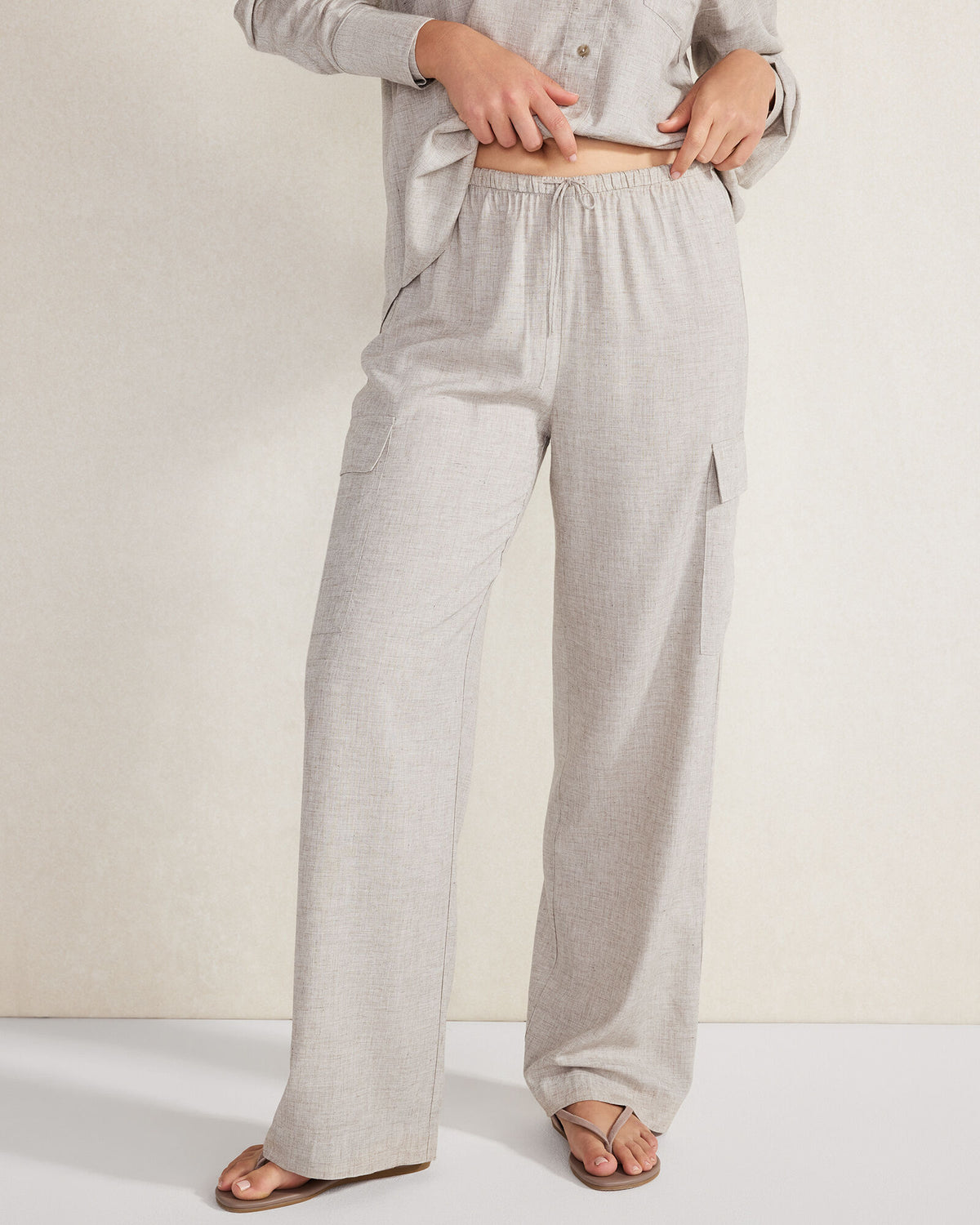 DRAPEY WOOL CARGO PANTS | Talbots near me