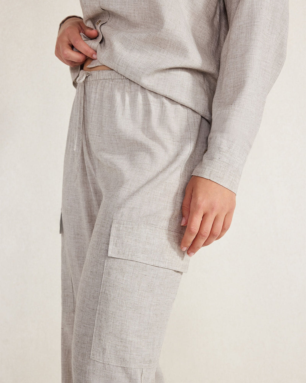 DRAPEY WOOL CARGO PANTS | Talbots near me
