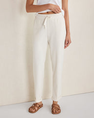 ORGANIC COTTON TERRY PANTS | Talbots online