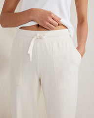 ORGANIC COTTON TERRY PANTS | Talbots online