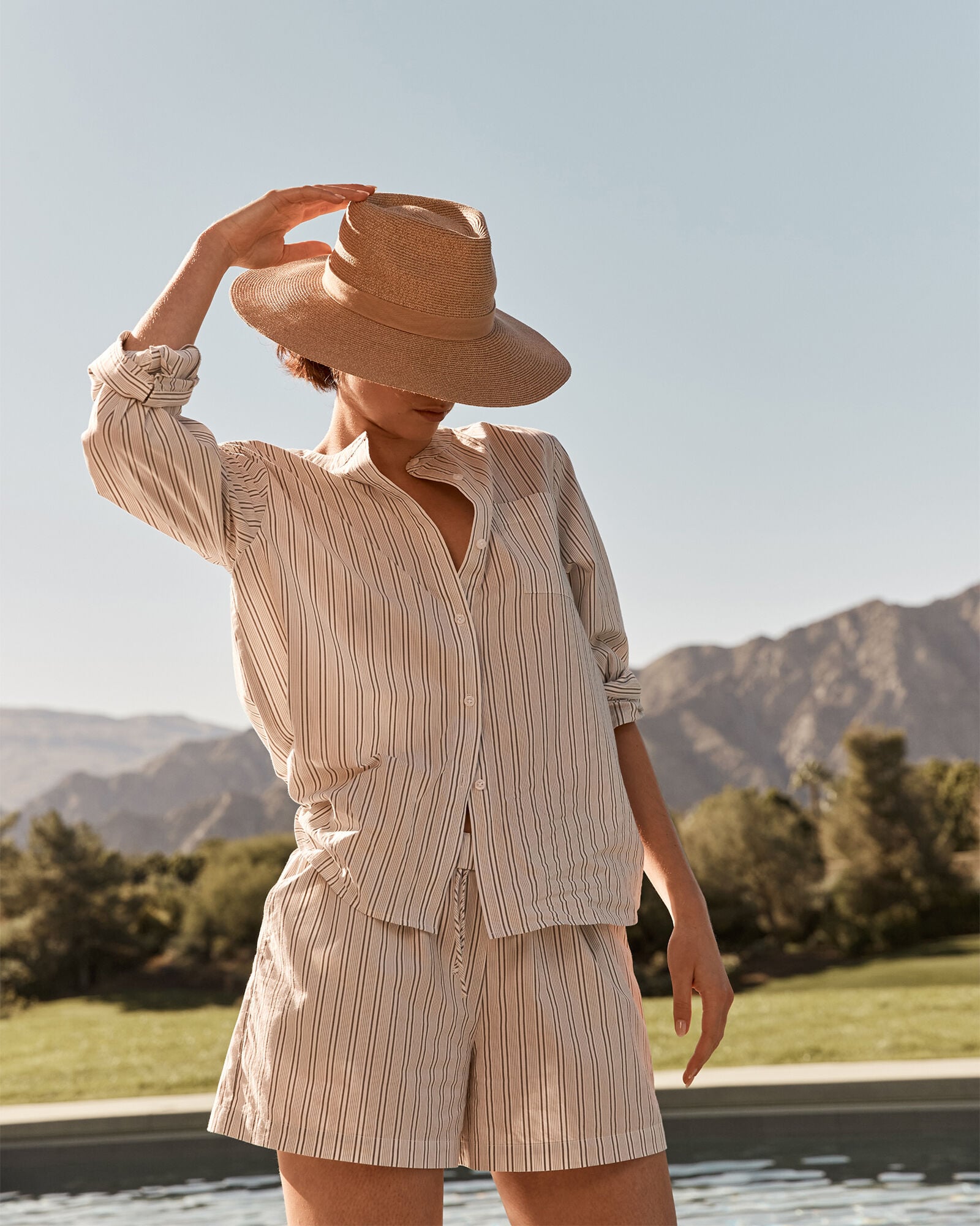 ORGANIC COTTON POPLIN SHIRT | Talbots on sale