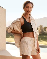 CRINKLE NYLON HIKING SHORTS | Talbots on sale