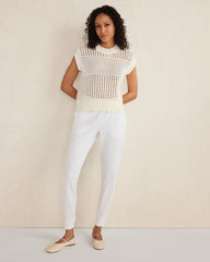 ORGANIC COTTON INTERLOCK JOGGERS | Talbots US