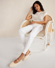 ORGANIC COTTON INTERLOCK JOGGERS | Talbots near me