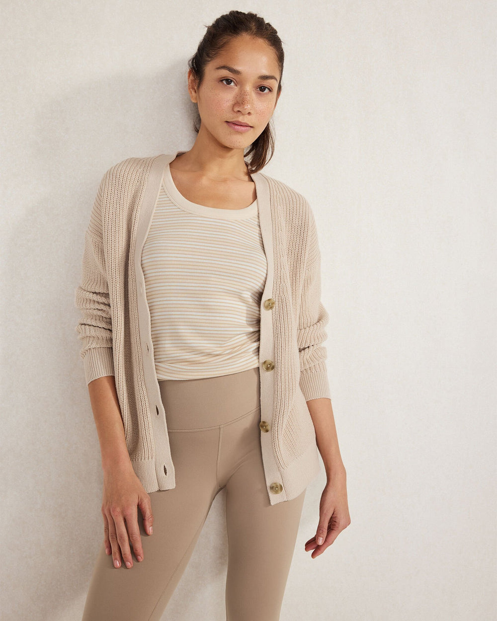 ORGANIC COTTON STRIPE SCOOP NECK TANK | Talbots online