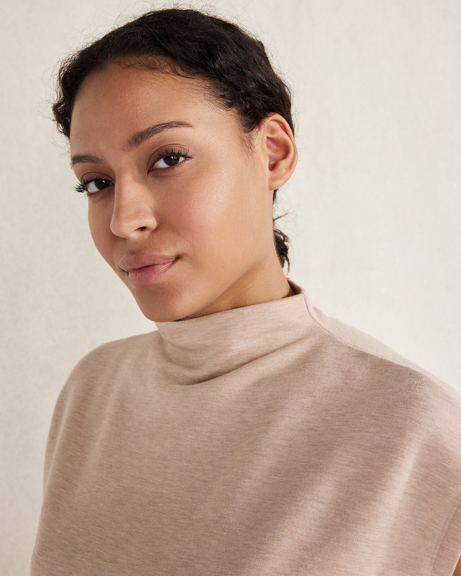 FLEECE FUNNEL NECK TOP | Talbots near me