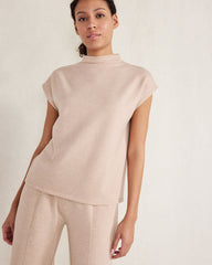 FLEECE FUNNEL NECK TOP | Talbots near me