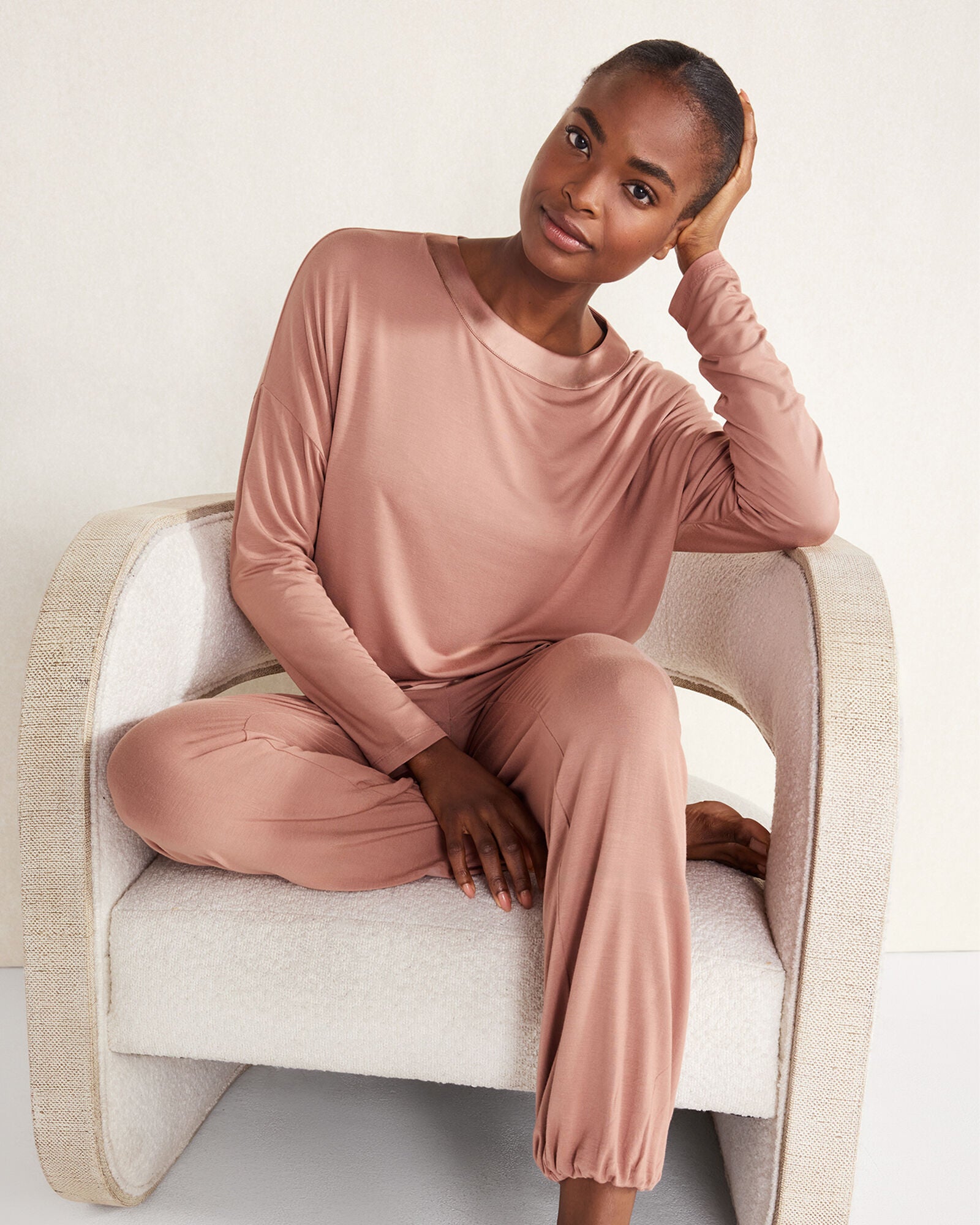 CALM & COOL CINCHED SLEEP TOP | Talbots on sale