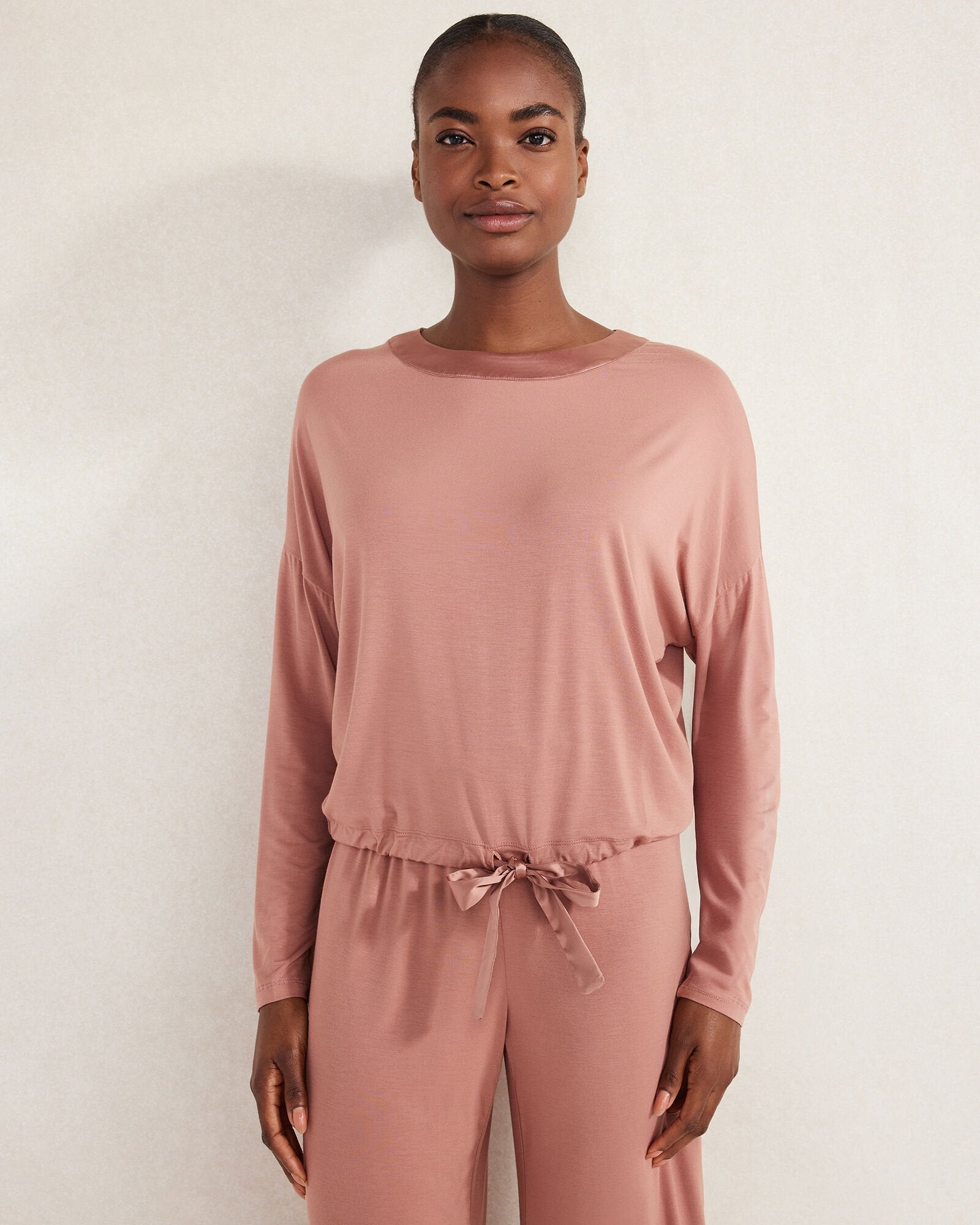 CALM & COOL CINCHED SLEEP TOP | Talbots on sale