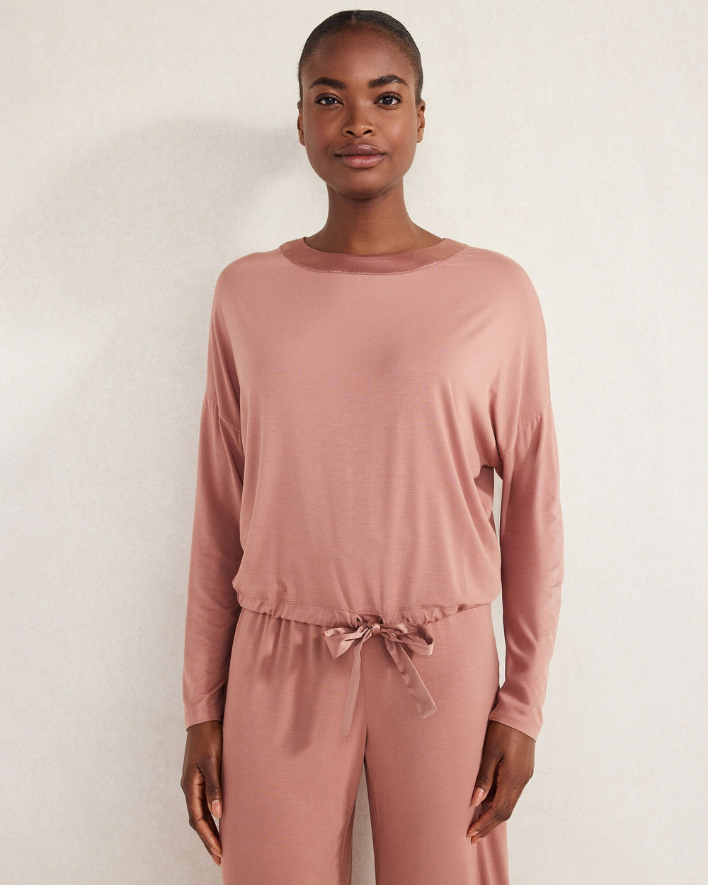 CALM & COOL CINCHED SLEEP TOP | Talbots on sale