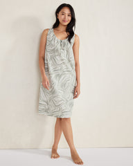 ORGANIC COTTON LINEN WATERCOLOR SLEEP DRESS | Talbots near me