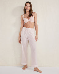 ORGANIC COTTON POPLIN STRIPED PAJAMA PANTS | Talbots near me