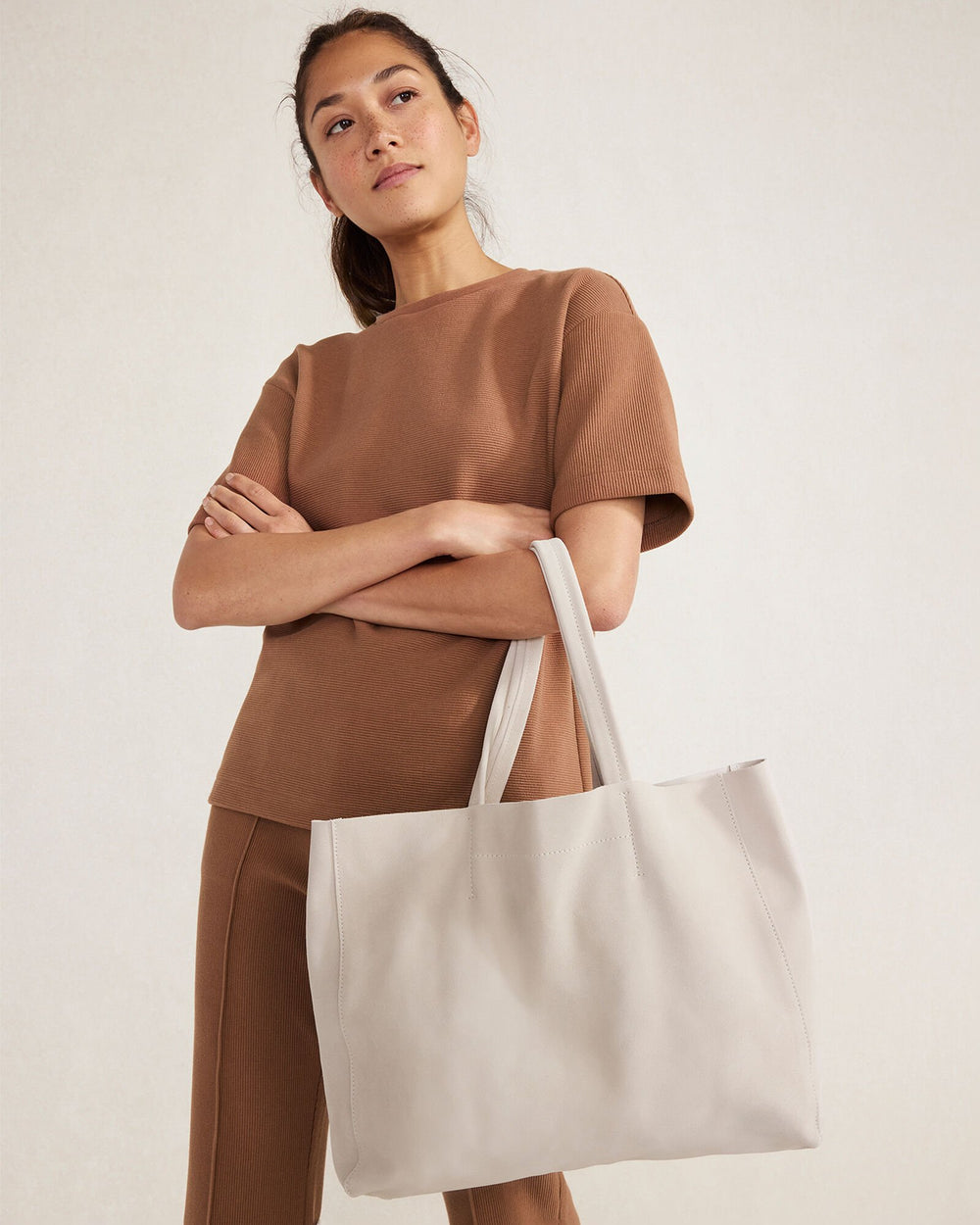 SUEDE TOTE | Talbots for sale
