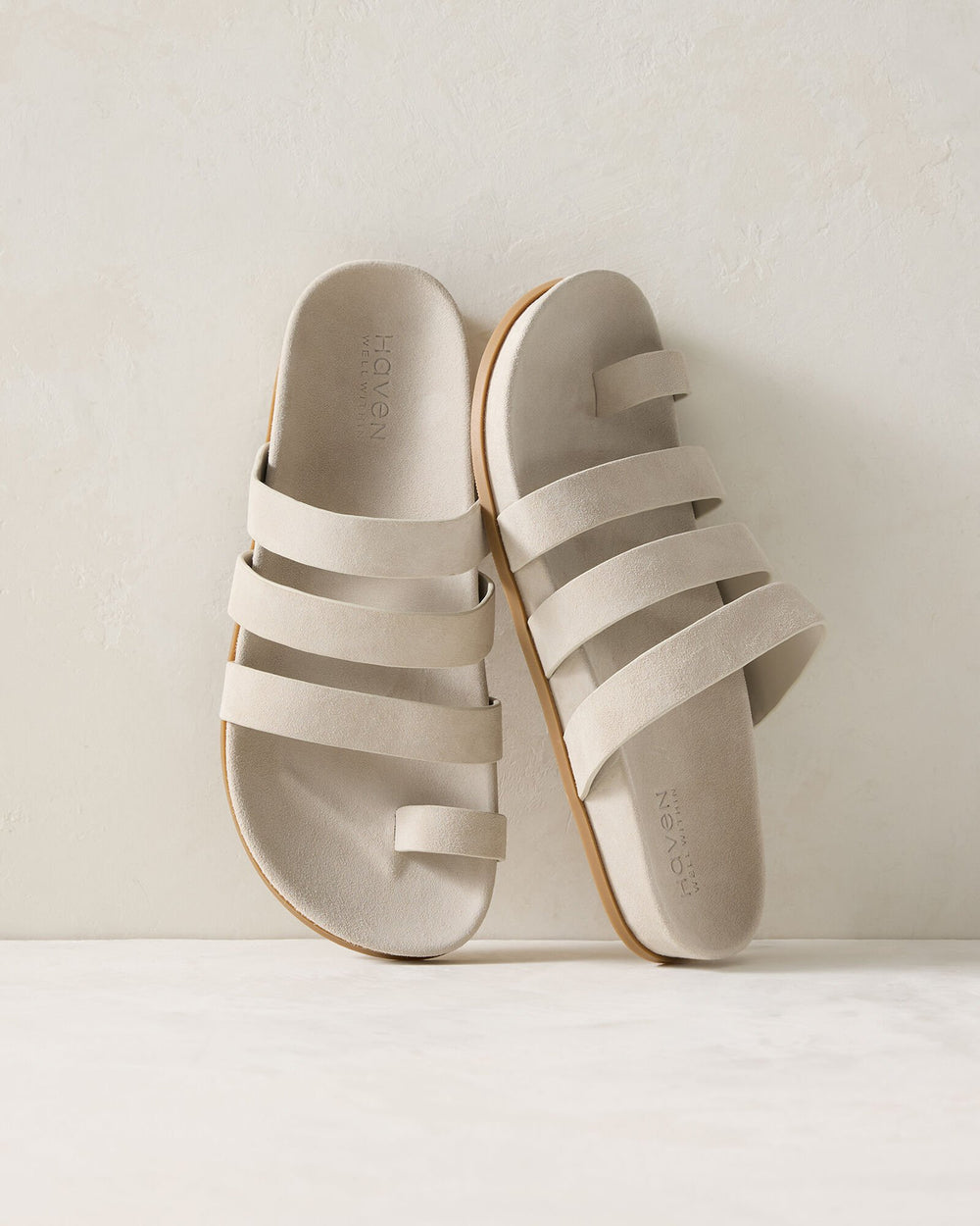 SUEDE MULTI-STRAP SANDALS | Talbots US