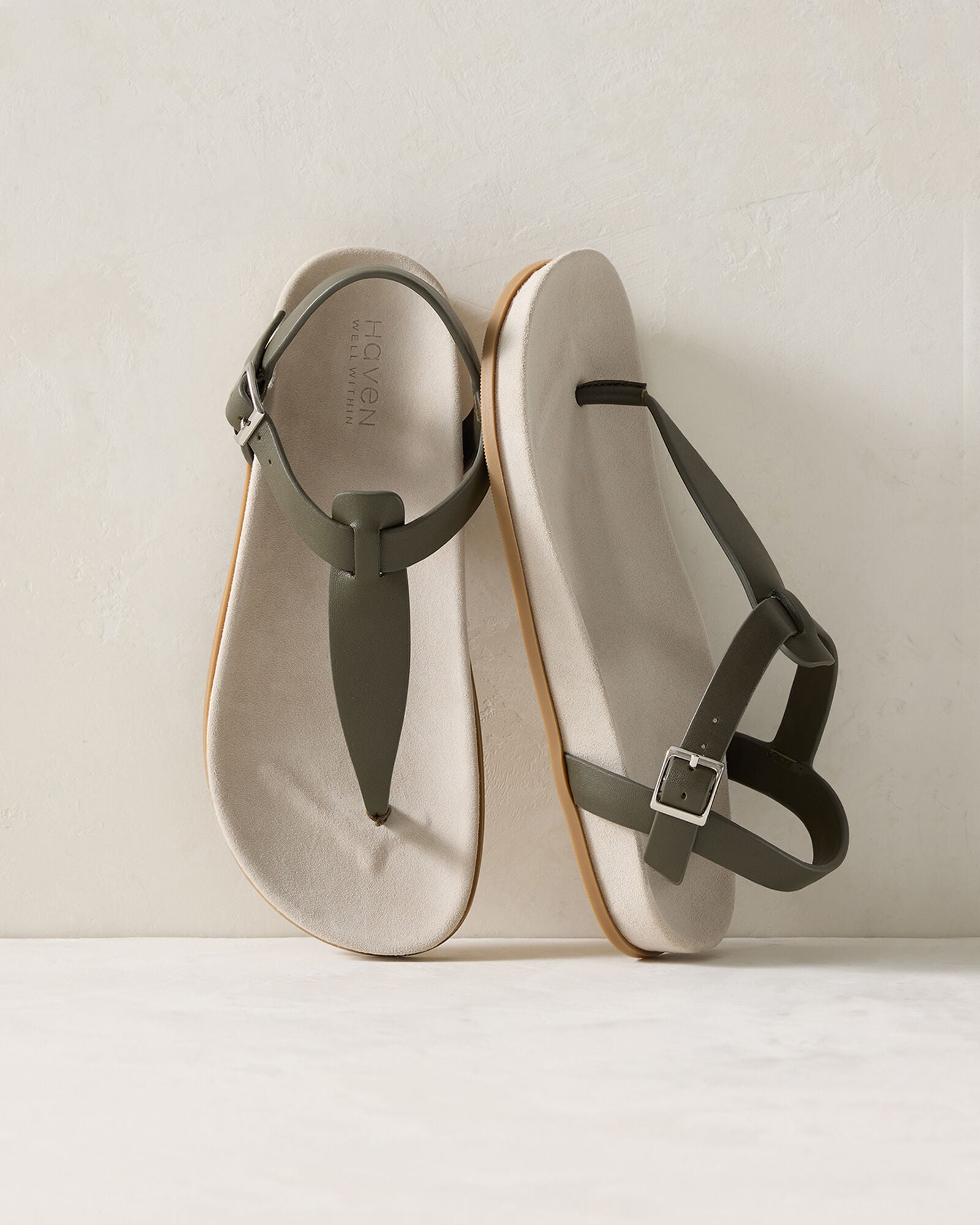 SUEDE THONG SANDALS | Talbots discount