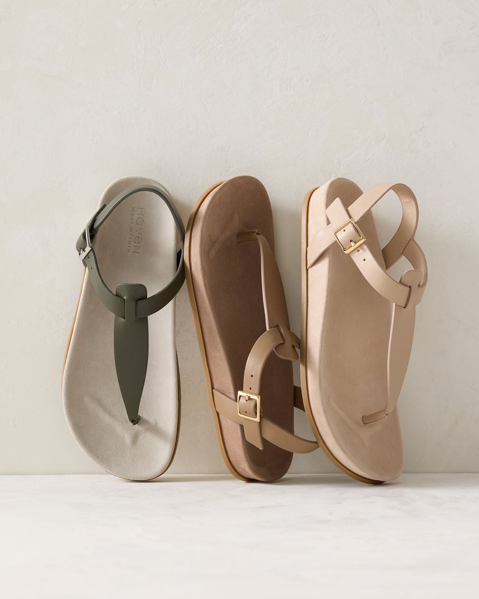 SUEDE THONG SANDALS | Talbots discount