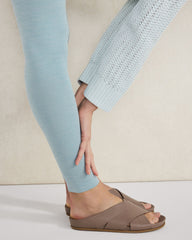 LEATHER CRISS-CROSS SANDALS | Talbots US