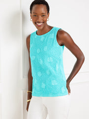SEALIFE LACE TANK | Talbots for sale