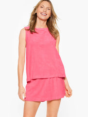 AQUA CLUB TERRY TANK COVER-UP | Talbots US