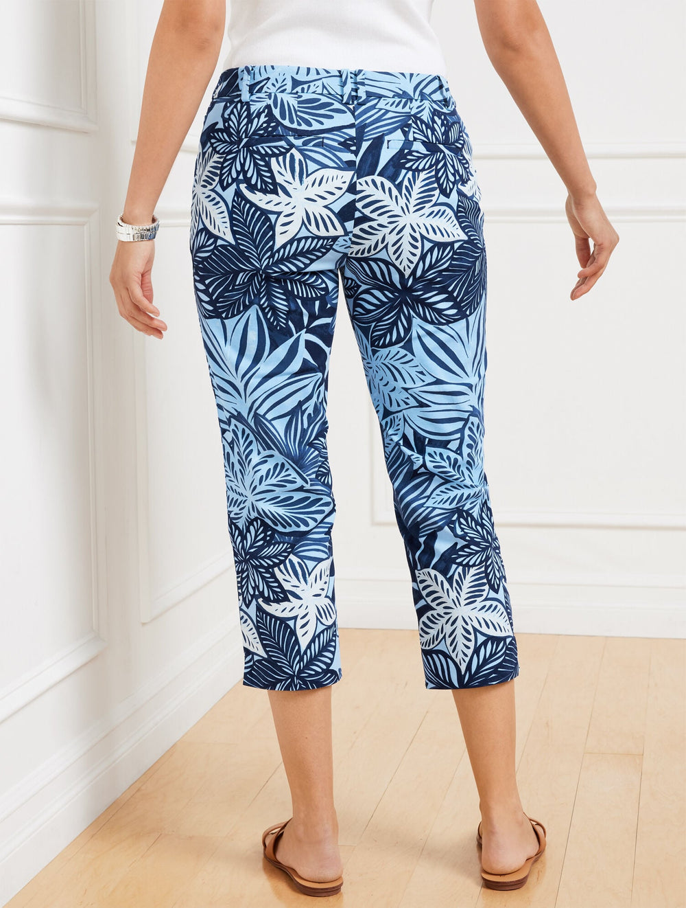PERFECT SKIMMERS - WATERCOLOR BOTANICAL | Talbots online