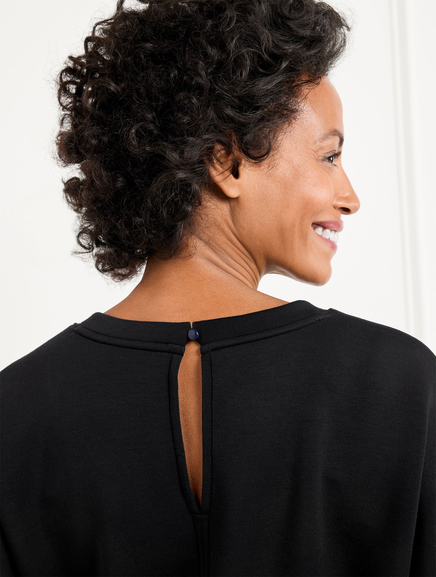 AIRKNIT STRETCH CREWNECK JUMPSUIT | Talbots online