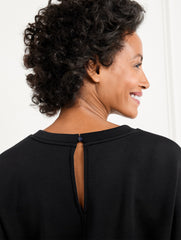 AIRKNIT STRETCH CREWNECK JUMPSUIT | Talbots online