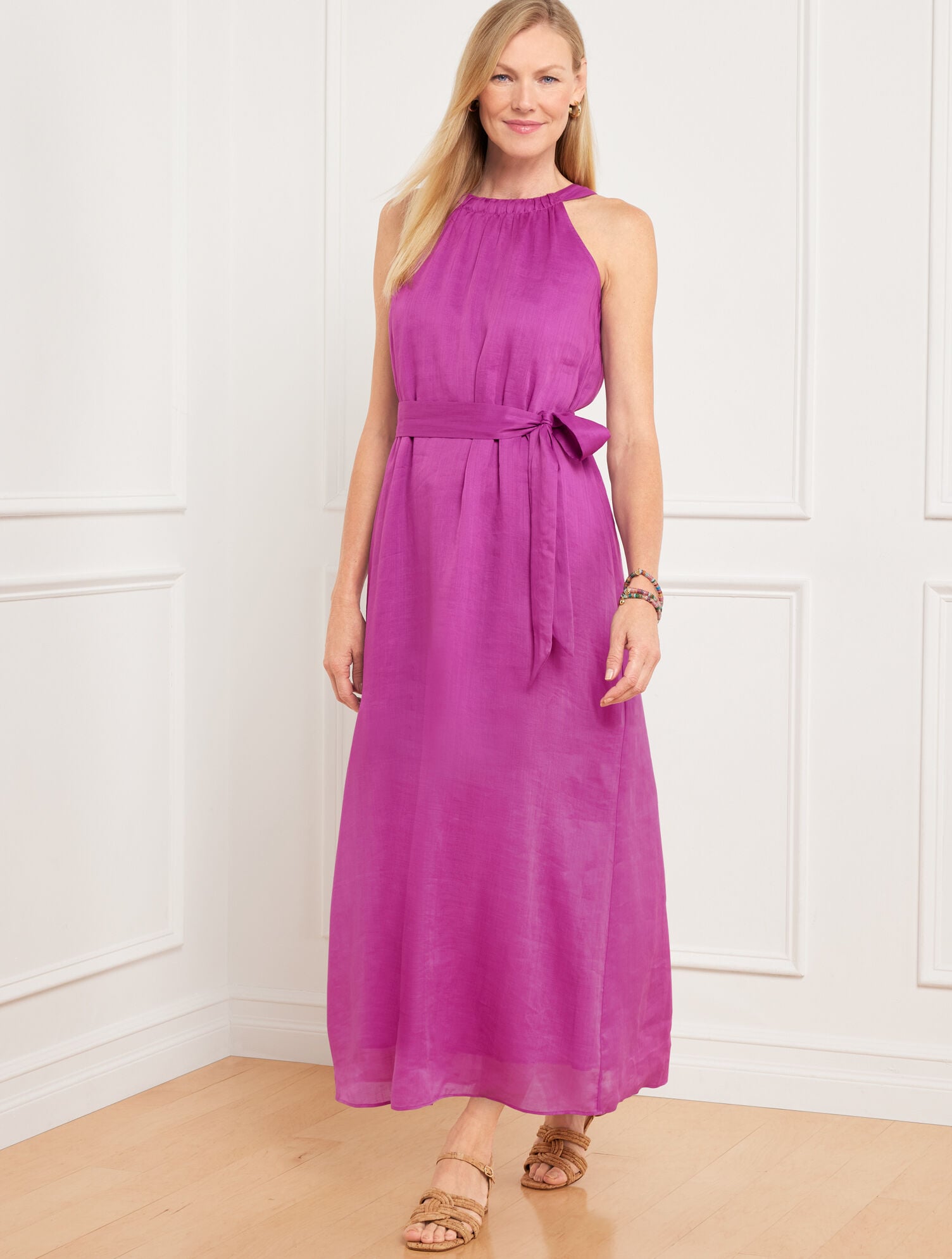 HALTER MAXI DRESS | Talbots near me