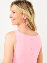 LINEN SHIFT DRESS | Talbots for sale