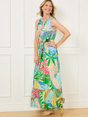 FIT & FLARE DRESS - PARADISE FOLIAGE | Talbots on sale