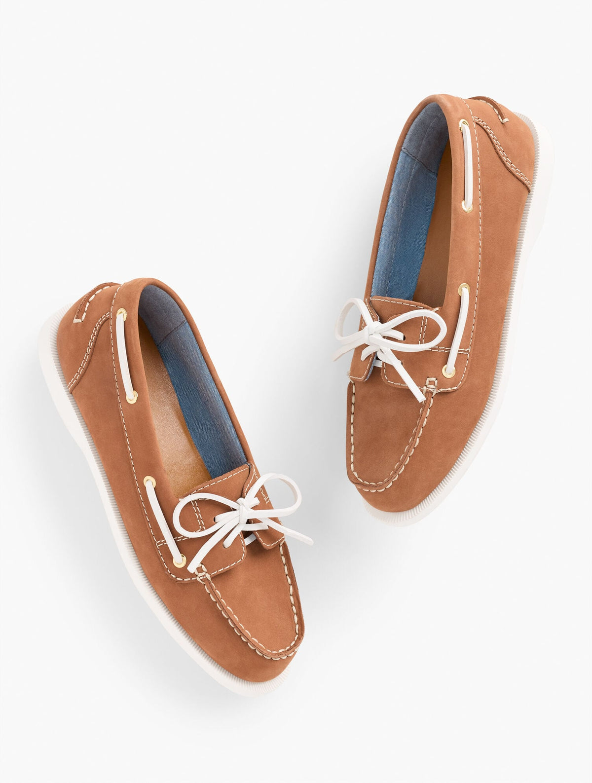 FINLEY NUBUCK BOAT SHOES | Talbots near me