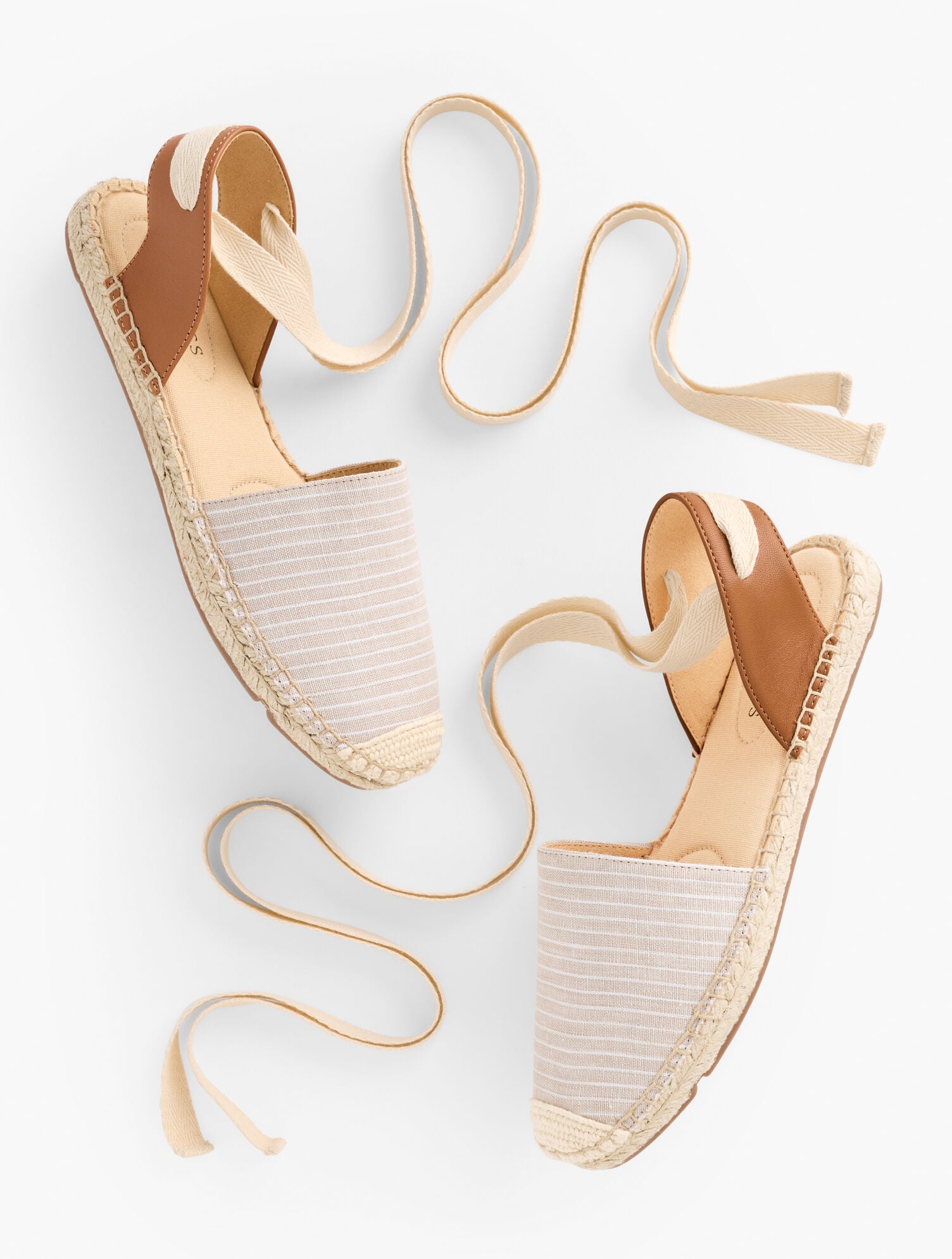IZZY D’ORSAY ESPADRILLE FLATS - STRIPE | Talbots US