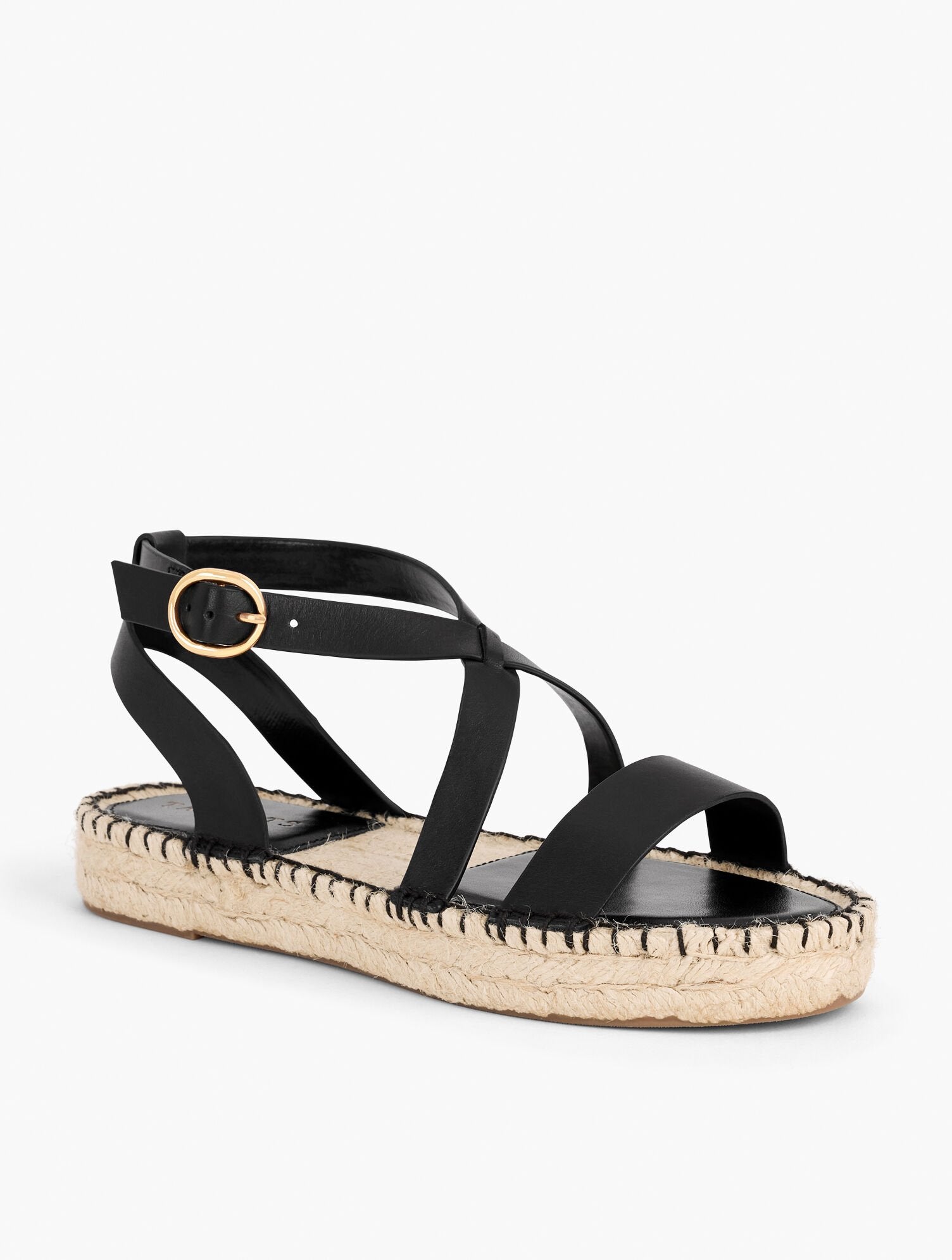 HESTER NAPPA ESPADRILLE SANDALS | Talbots outlet