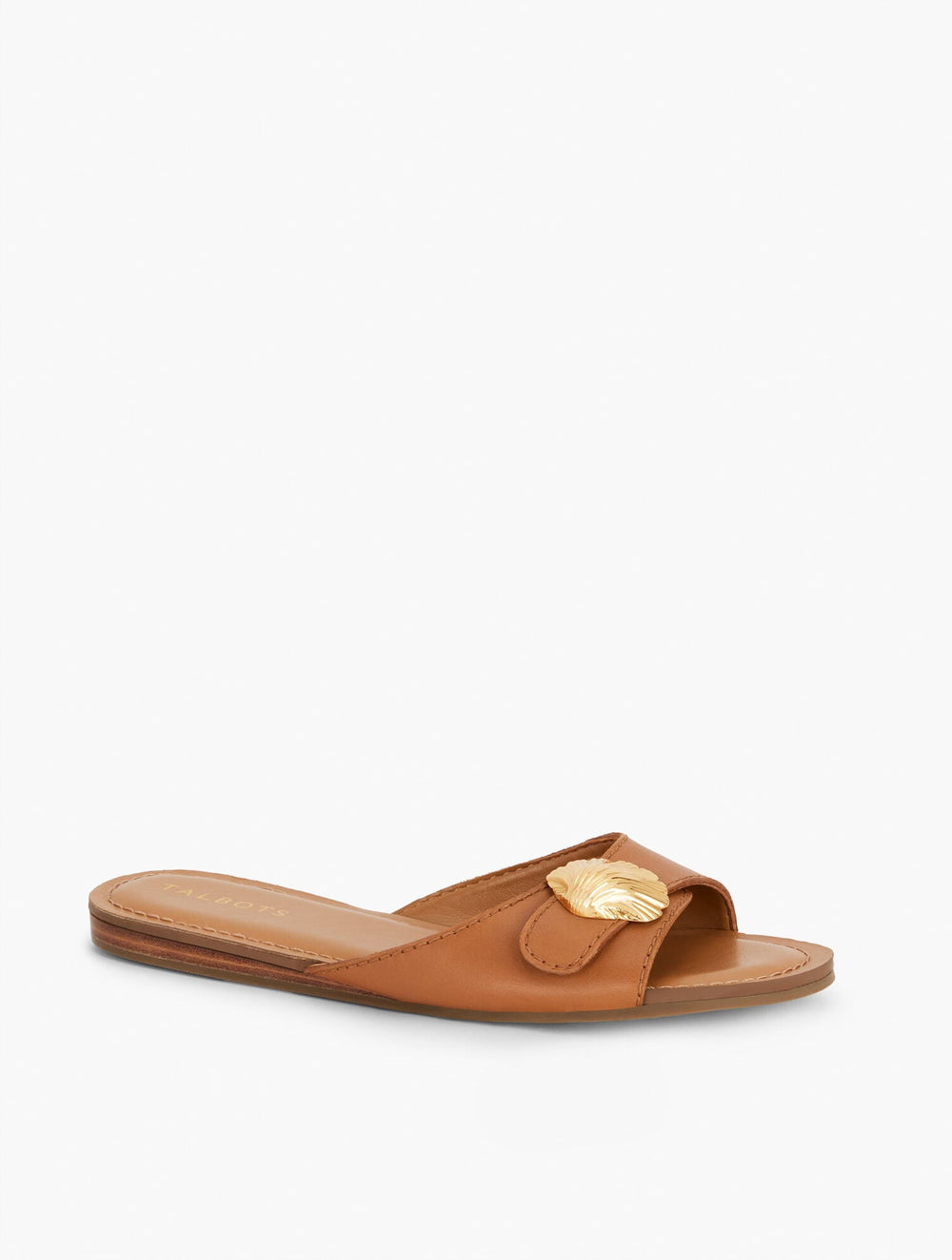 KAIA SHELL VACHETTA SLIDES | Talbots US