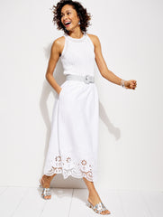 SABEL METALLIC NAPPA FLARE HEEL SANDALS | Talbots discount
