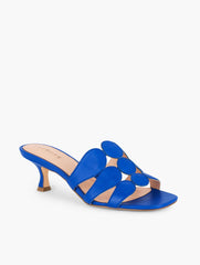 SABEL NAPPA FLARE HEEL SANDALS | Talbots sale
